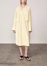 Load image into Gallery viewer, EDEN DRESS | YELLOW STRIPE HERSKIND