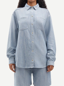 SAELEANOR SHIRT | BREEZE BLUE SAMSOE SAMSOE