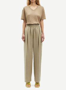 SAJULIA TROUSERS | LIGHT OLIVE SAMSOE SAMSOE