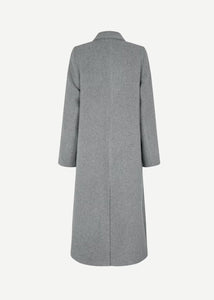 FALCON COAT | GREY MELANGE SAMSOE SAMSOE