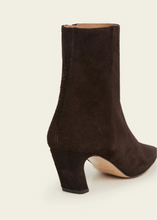 Load image into Gallery viewer, XENA SUEDE BOOT | CHOCOLATE FLATTERED