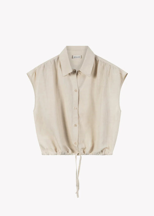 FLORA BLOUSE | OATMEAL