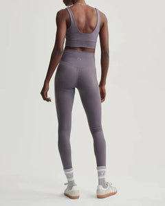 FREESOFT HIGH RISE LEGGING | DARK GULL GREY VARLEY