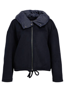 OBJMOORE L/S WOOL BOMBER  | SKY CAPTAIN OBJECT