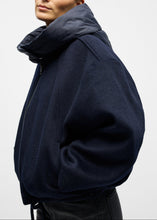 Load image into Gallery viewer, OBJMOORE L/S WOOL BOMBER  | SKY CAPTAIN OBJECT