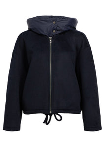 OBJMOORE L/S WOOL BOMBER  | SKY CAPTAIN OBJECT