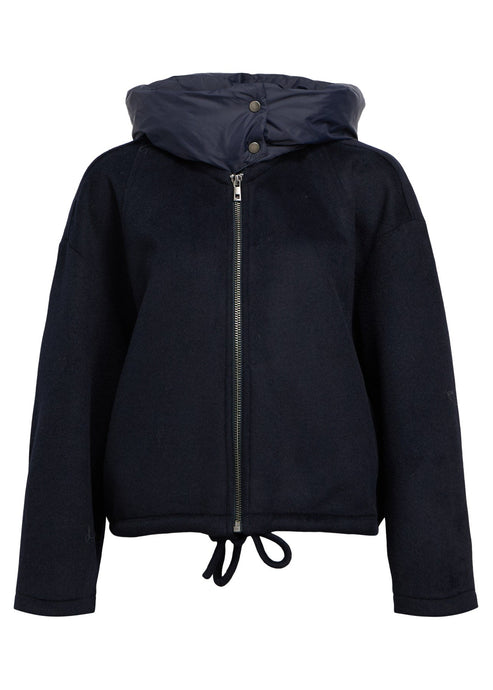 OBJMOORE L/S WOOL BOMBER  | SKY CAPTAIN OBJECT