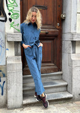 Load image into Gallery viewer, GORGAL JUMPSUIT | BLUE SUITE13LAB