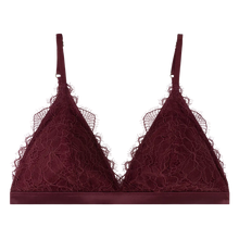 Load image into Gallery viewer, GWEN BRA | BURGUNDY LOVE STORIES INTIMATES