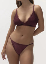 Load image into Gallery viewer, GWEN BRA | BURGUNDY LOVE STORIES INTIMATES