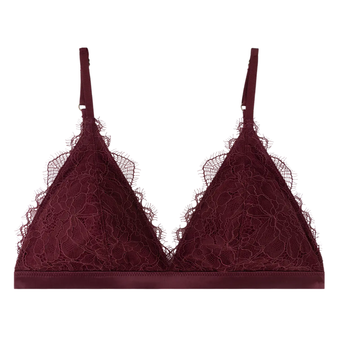 GWEN BRA | BURGUNDY LOVE STORIES INTIMATES