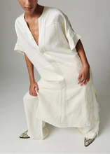 Load image into Gallery viewer, GARSON CONTRAST LINEN DRESS | JET STREAM DAY BIRGER AND MIKKELSEN