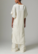 Load image into Gallery viewer, GARSON CONTRAST LINEN DRESS | JET STREAM DAY BIRGER AND MIKKELSEN