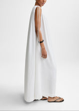 Load image into Gallery viewer, GIA LINEN DRESS WHITE AKS LABEL
