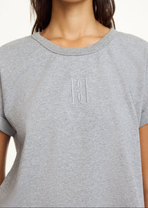 HEDALIA T-SHIRT | GREY MELANGE