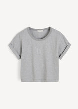 Load image into Gallery viewer, HEDALIA T-SHIRT | GREY MELANGE