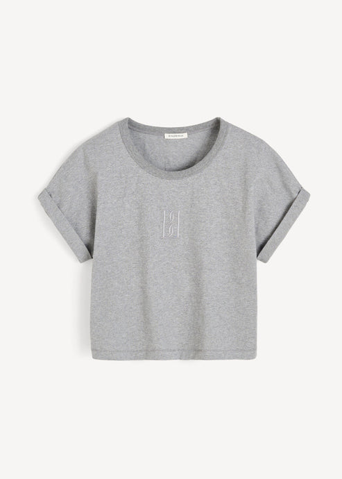 HEDALIA T-SHIRT | GREY MELANGE