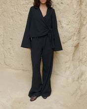 Load image into Gallery viewer, ZULA&#39;CL BLOUSE | BLACK CLUB L&#39;AVENIR