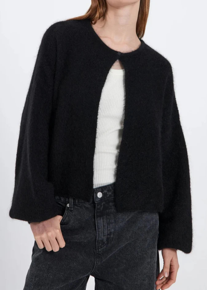 HAZINA KNIT PULL | BLACK NORR