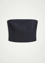 Charger l&#39;image dans la galerie, COSIMA TOP |  NAVY GREY HERSKIND