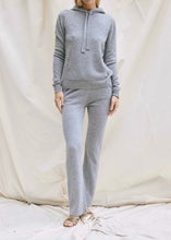 Load image into Gallery viewer, HOODIE CASHMERE | GREY MELANGE BETA STUDIOS