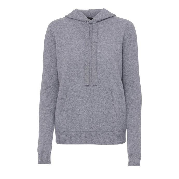 HOODIE CASHMERE | GREY MELANGE BETA STUDIOS