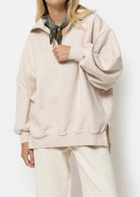 Charger l&#39;image dans la galerie, IFLOWER OVERSIZED SWEAT | MARLED IVORY