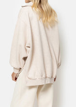 Charger l&#39;image dans la galerie, IFLOWER OVERSIZED SWEAT | MARLED IVORY