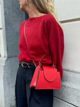 Load image into Gallery viewer, ANNA HANDBAG | LIPSTICK ZARINA ROUGE