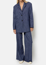 Charger l&#39;image dans la galerie, INDIANA WIDE PANTS | DARK BLUE AME