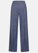 Charger l&#39;image dans la galerie, INDIANA WIDE PANTS | DARK BLUE AME