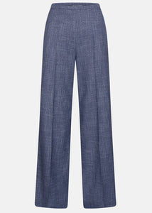 INDIANA WIDE PANTS | DARK BLUE AME