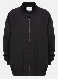 JALOUSE PADDED BOMBER | BLACK AME