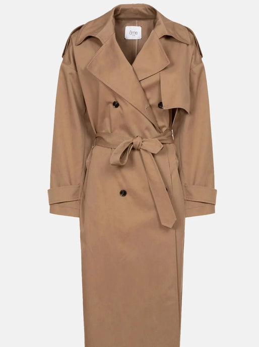 JAMES TRENCH COAT | CAMEL AME