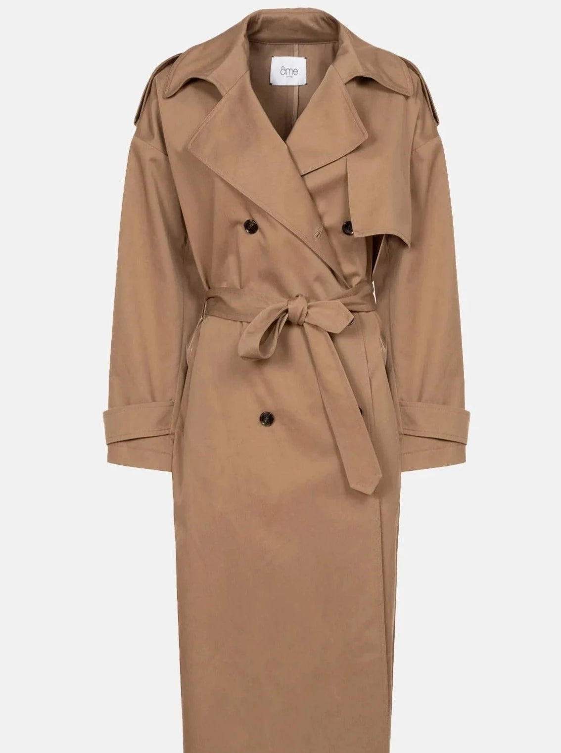 JAMES TRENCH COAT | CAMEL AME