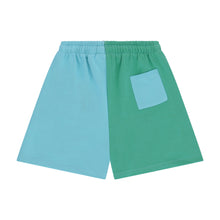 Charger l&#39;image dans la galerie, JOG SHORT | SPRUCE GREEN/OFFWHITE/AQUA HAZE