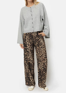 JULES WIDE PANTS | LEOPARD AME