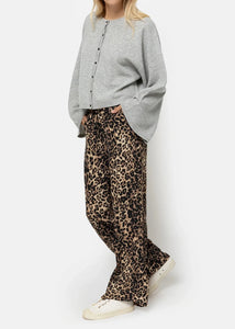 JULES WIDE PANTS | LEOPARD AME