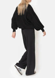 JULES WIDE PANTS | BLACK AME