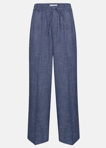 JULES WIDE PANTS | DARK BLUE AME