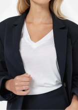 Charger l&#39;image dans la galerie, JULIAN OVERSIZED SINGLE BREASTED BLAZER | DARK BLUE AME