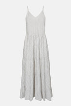 Charger l&#39;image dans la galerie, JANA LONG DRESS | WHITE &amp; BLUE STRIPES AME