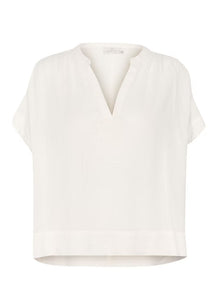 KAMILIA BLOUSE | CHALK KAFFE