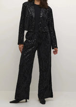 Charger l&#39;image dans la galerie, KANICOLE SEQUIN BLAZER | BLACK DEEP KAFFE