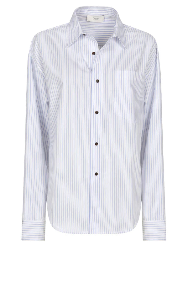 KARAKTER SHIRT | BLUE STRIPED AME