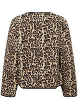 Load image into Gallery viewer, KAVALIA JACKET | NATURAL LEOPARD KAFFE