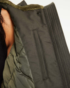 KAIRI JACKET | DEEP OLIVE ELVINE
