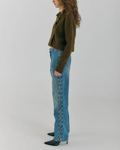 Load image into Gallery viewer, KENZIE STRAIGHT LACE JEAN  | MEDIUM BLUE DENIM NORR