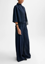 Load image into Gallery viewer, KEYLA LAMBSWOOL JACKET  |  NAVY (Copie) AKS LABEL