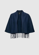 Load image into Gallery viewer, KEYLA LAMBSWOOL JACKET  |  NAVY (Copie) AKS LABEL
